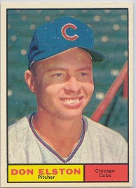 1961 Topps Baseball Cards      169     Don Elston